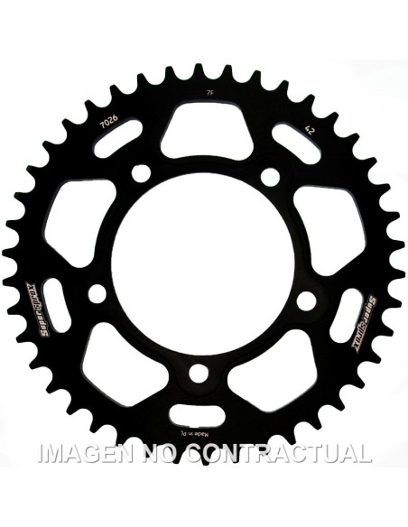 Corona Supersprox Aluminio Aprilia 525 x 42