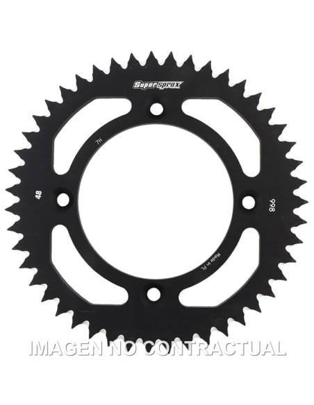 Corona Supersprox Aluminio Suzuki - Yamaha 428 x 48