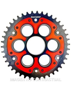 Corona Supersprox stealth Ducati 525 x 43 RED