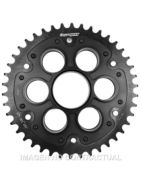 Corona Supersprox Stealth Negra Ducati 525 x 38