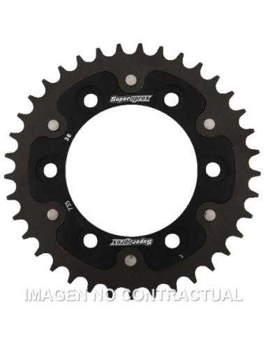 Corona Supersprox Stealth Negra Ducati 520 x 36