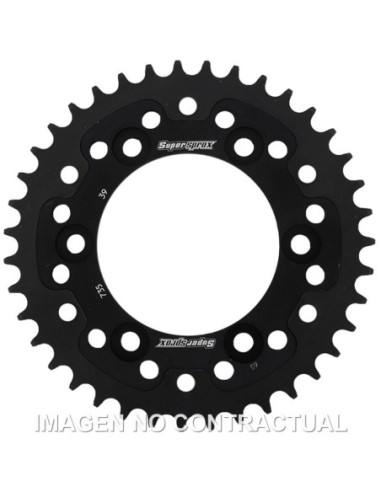 Corona Supersprox Stealth Negra Ducati 520 x 39