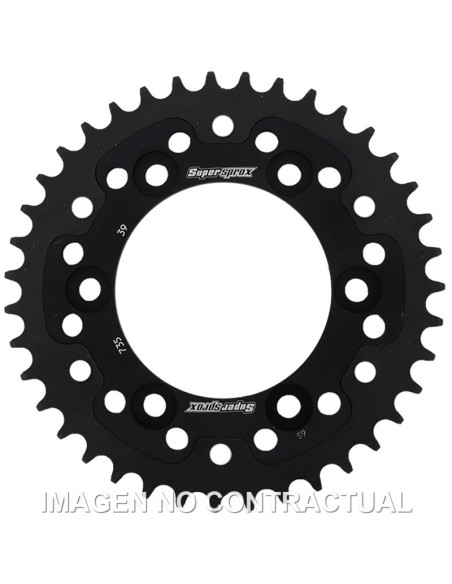 Corona Supersprox Stealth Negra Ducati 520 x 39