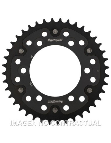 Corona Supersprox Stealth Negra Ducati 520 x 40