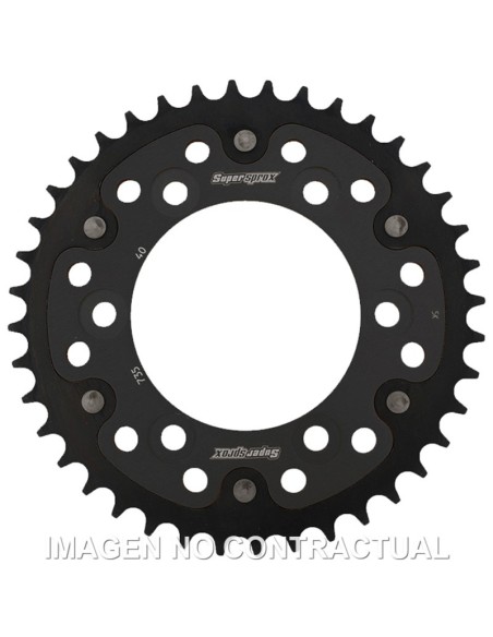 Corona Supersprox Stealth Negra Ducati 520 x 40