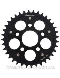 Corona Supersprox Stealth Negra Ducati 525 x 36