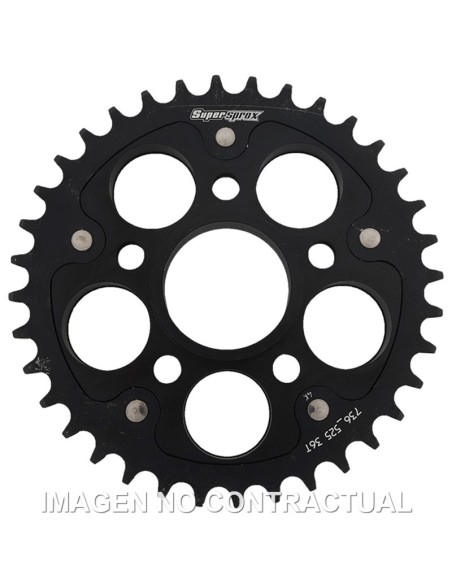 Corona Supersprox Stealth Negra Ducati 525 x 36