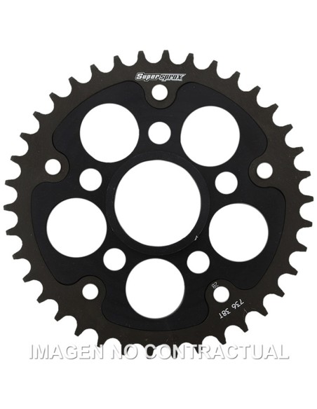 Corona Supersprox Stealth Negra Ducati 520 x 38