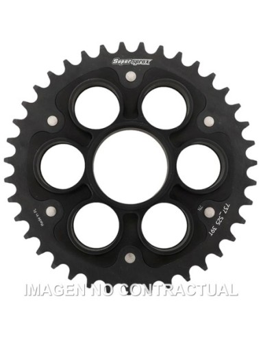 Corona Supersprox Stealth Negra Ducati 525 x 39