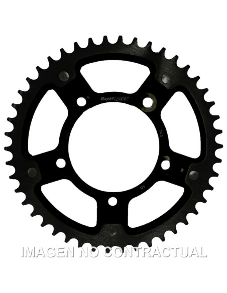 Corona Supersprox Stealth Negra Ducati 520 x 46