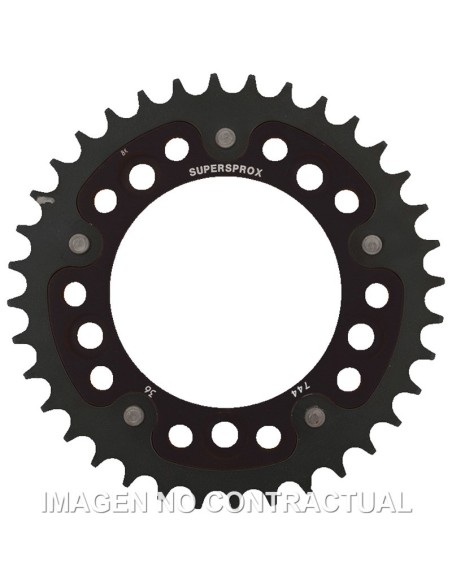 Corona Supersprox Stealth Negra Ducati 525 x 36