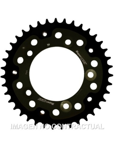 Corona Supersprox Stealth Negra Ducati 525 x 39