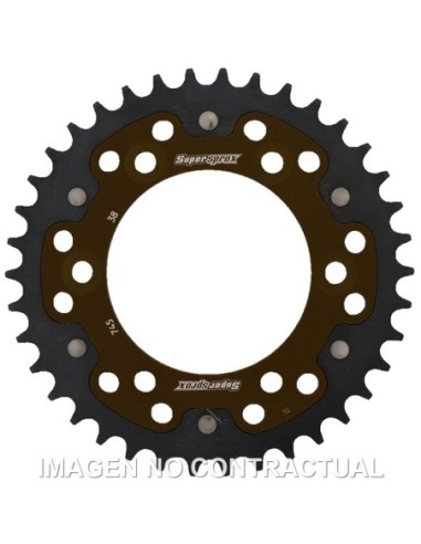 Corona Supersprox Stealth Negra Ducati 525 x 38