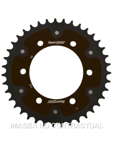 Corona Supersprox Stealth Negra Ducati 525 x 39