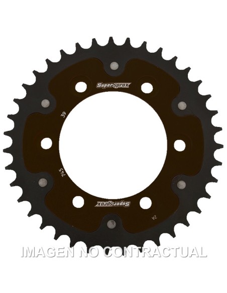 Corona Supersprox Stealth Negra Ducati 525 x 39