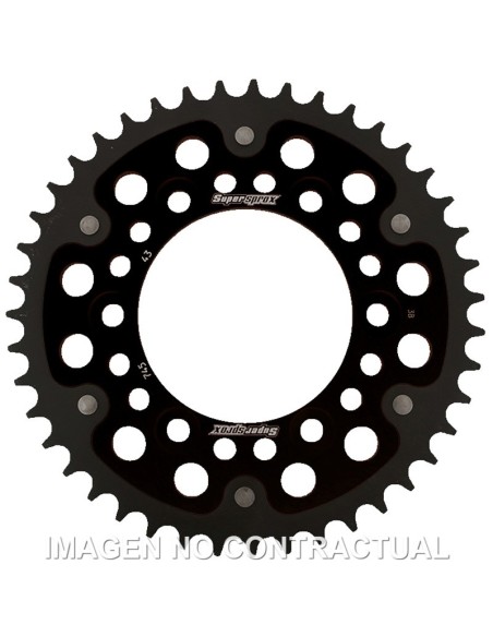 Corona Supersprox Stealth Negra Ducati 525 x 43