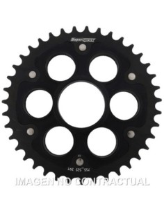 Corona Supersprox Stealth Negra Ducati 525 x 39