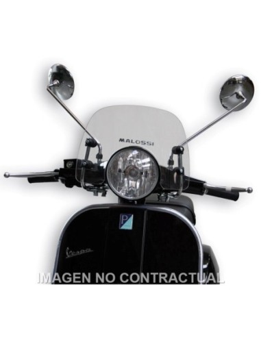 Cúpula Malossi Sport Screen Transparente Vespa PX 125/150/200