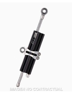 Amortiguador de dirección YSS Top Line Negro 78 mm Clamp A