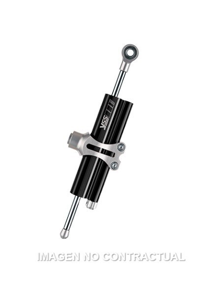 Amortiguador de dirección YSS Top Line Negro Clamp B