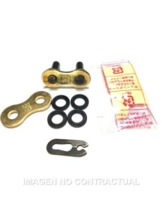 Enganche clip DID 520 VX3 oro (FJ)