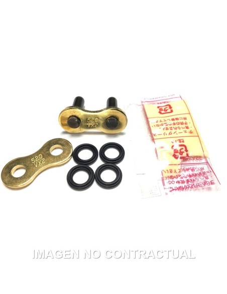 Enganche DID Remache 520 VX3 Oro