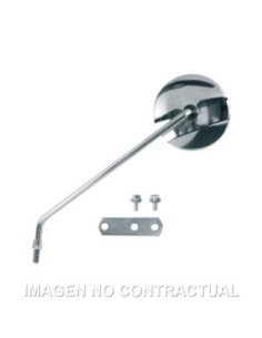 Espejo HERT Cromado Vespa PX 125 Izquierdo