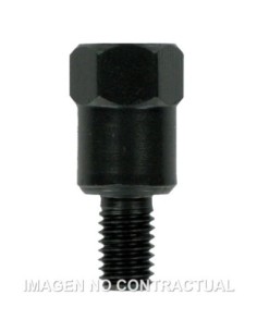 ADAPTADOR PARA ESPEJOS MOTO LAMPA ROSCA 10 MM DERECHA
