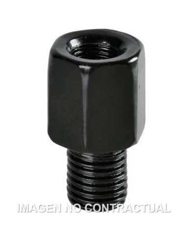 ADAPTADOR PARA ESPEJOS MOTO LAMPA ROSCA 8 MM DERECHA
