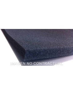Espuma filtrante Universal recortable Artein negra 230x330x10 30 PPi