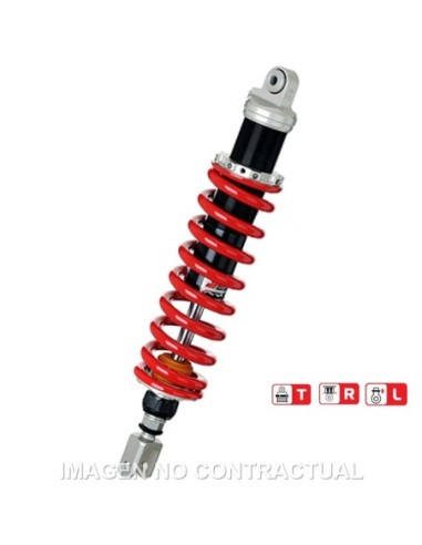 Amortiguador Trasero YSS Gas Top Line Kawasaki KLX 650