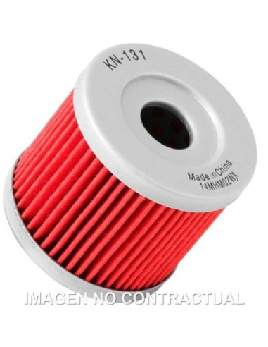 Filtro aceite K&N SUZUKI BURGMAN 400