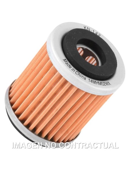 Filtro aceite K&N YAMAHA YFM 350 RAPTOR