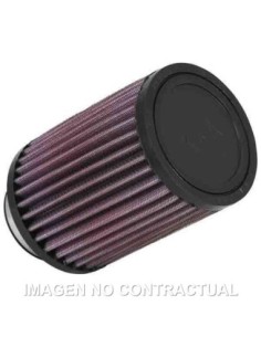 Filtro Pott. K&N Cilíndrico goma D. 52 mm