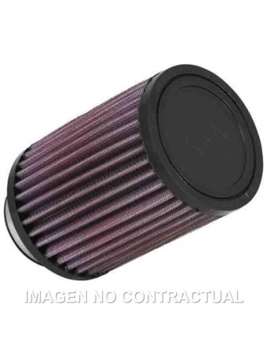 Filtro Pott. K&N Cilíndrico goma D. 52 mm